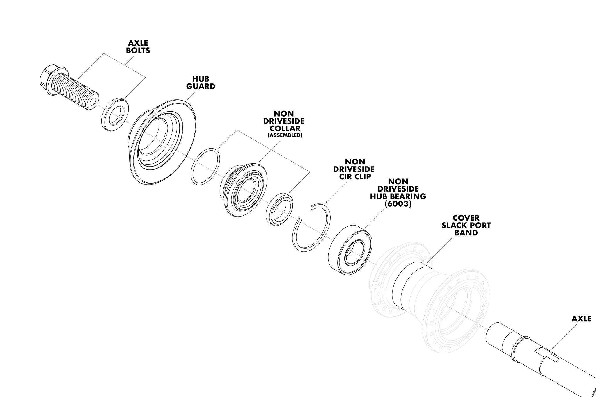 Odyssey Clutch Freecoaster Hub Parts (v1/v2) Small Parts - Image 2