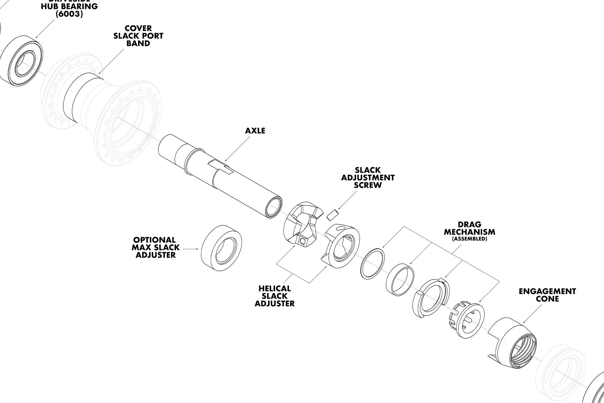Odyssey Clutch Freecoaster Hub Parts (v1/v2) Small Parts - Image 3