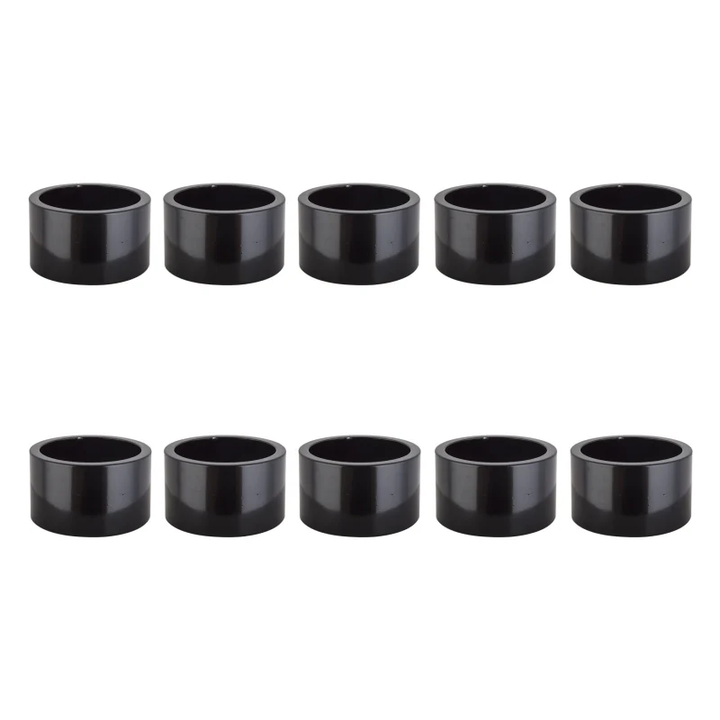 Origin8 Alloy Headset Spacers SHIS Spacer 1-1/8` x 20mm Black 10 to a bag Alloy