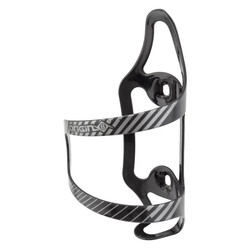 Origin8 Alloy Klutch Side Load Cage Side Load Left AL6061 Black/Grey Braze-on