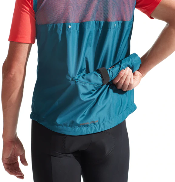 Pearl Izumi Men's Quest Barrier Convertible Jacket - Image 8