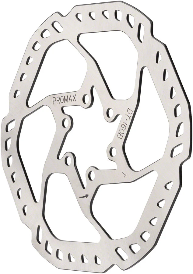 Promax Endurance E1 Disc Brake Rotor - 6-Bolt Silver