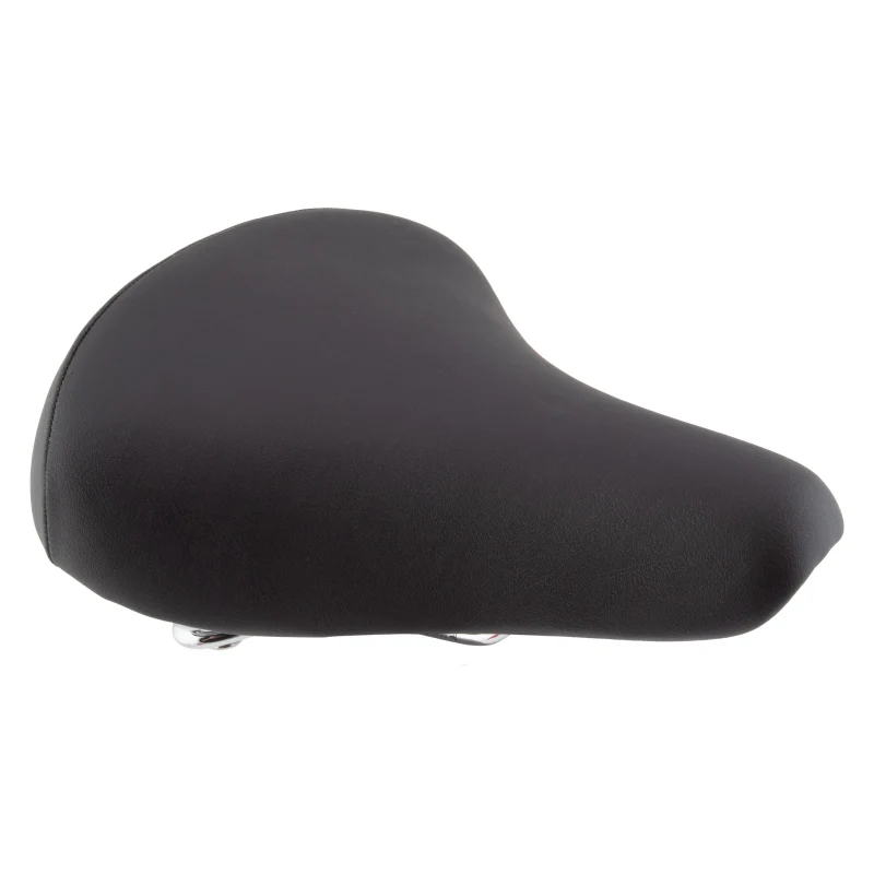 Pure cycles City Comfy Saddle Steel PVC Coil Spring Black