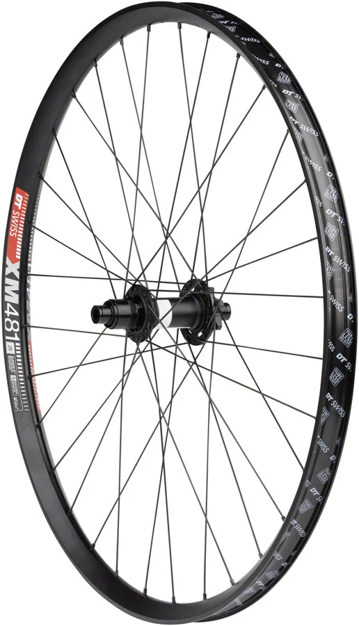 Quality Wheels DT 350/DT XM481 Rear Wheel - 12 x 157mm, 6-Bolt, Black