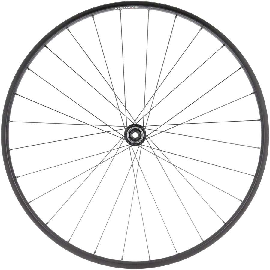Quality Wheels Value Double Wall Series Disc Rear Wheel - 700 12 x 142mm Center-Lock HG 11 Road BLK 28H