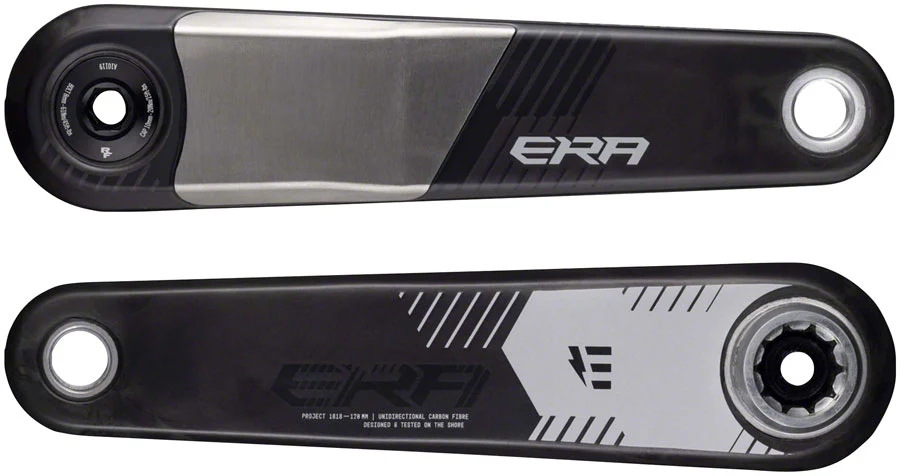 RaceFace ERA-E Ebike Crank Arm Set - BG4 Spindle Interface Carbon Black