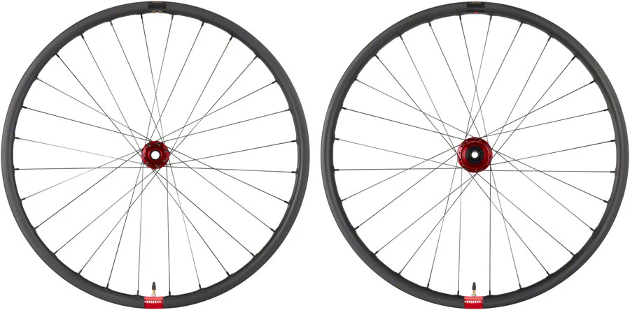 Reserve Wheels Reserve 31 DH Wheelset - 20 x 110/12 x 157mm, 6-Bolt, HG, Black