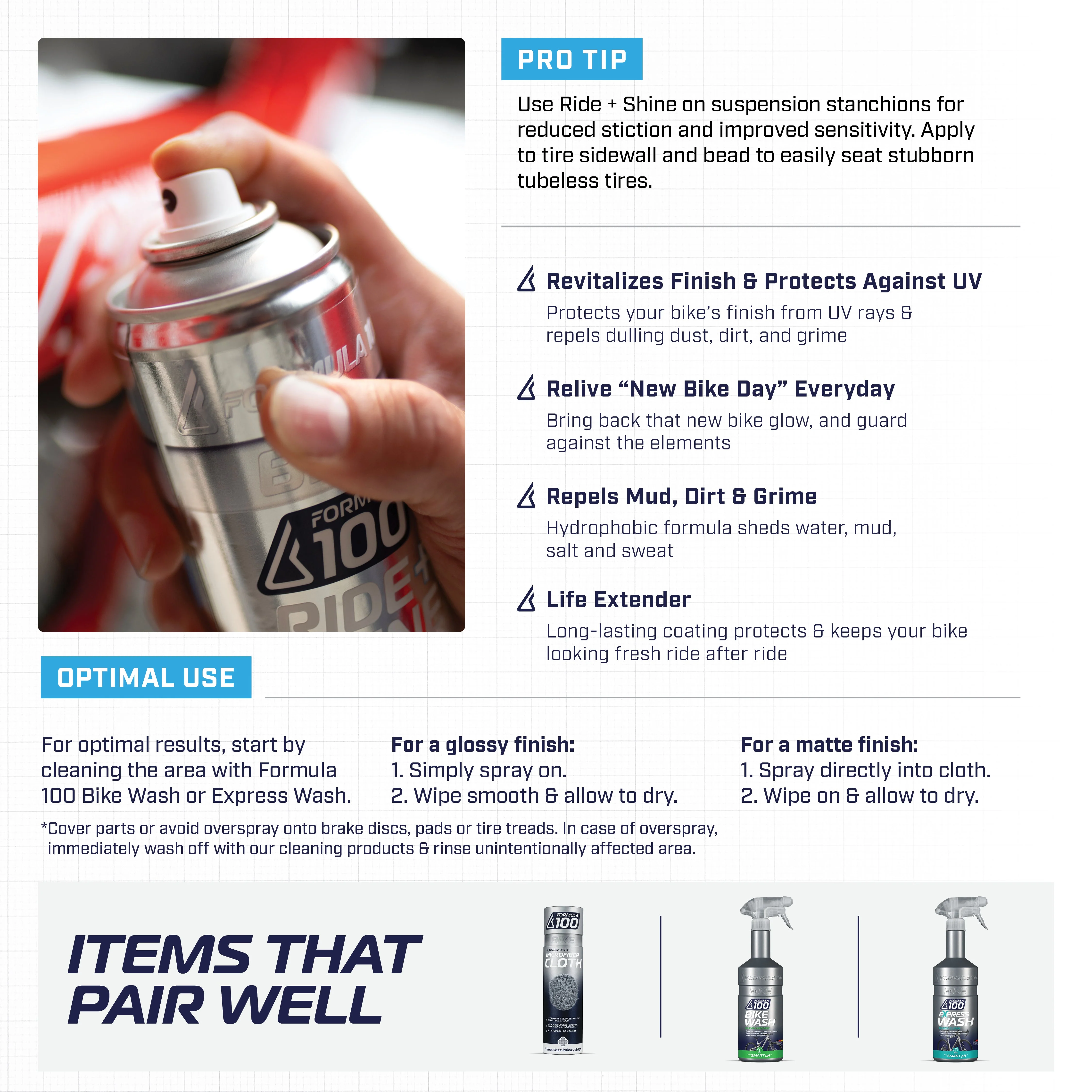 Ride + Shine Finish Rejuvenator & Protectant - Image 6