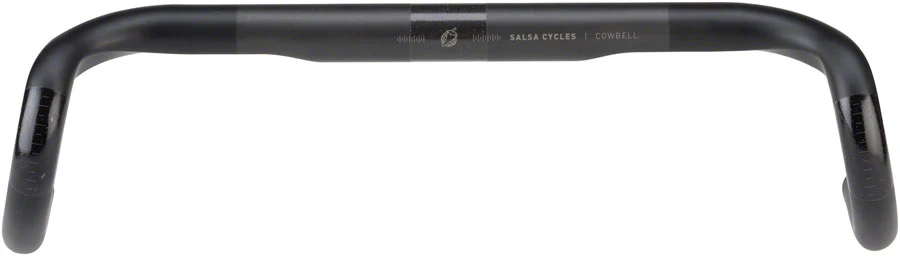 Salsa Cowbell Carbon Drop Handlebar - 31.8mm Clamp, Carbon - Image 2