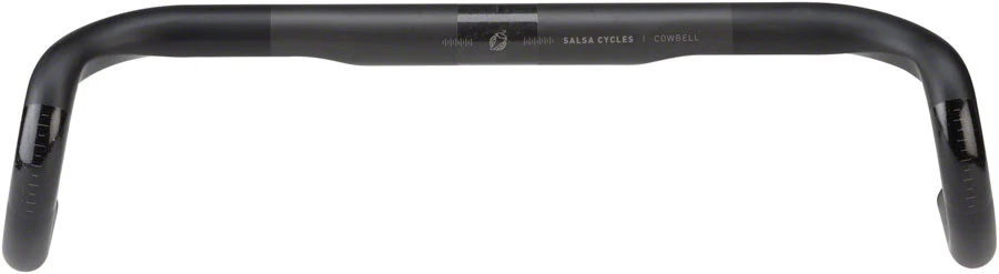 Salsa Cowbell Carbon Drop Handlebar - 31.8mm Clamp, Carbon - Image 3