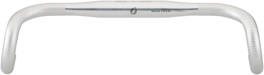 Salsa Cowbell Deluxe Drop Handlebar - Aluminum, 31.8mm