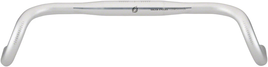 Salsa Cowchipper Deluxe Drop Handlebar - 31.8MM Silver