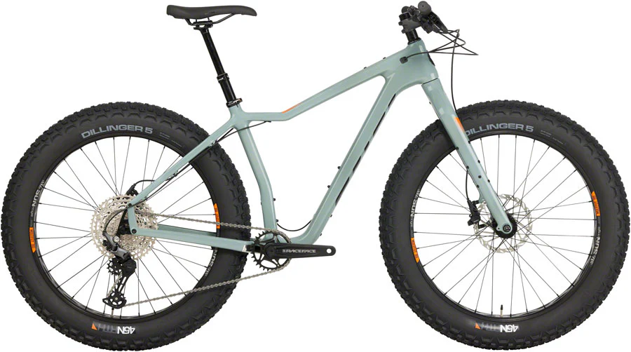 Salsa Heyday! C Deore 12 Fat Tire Bike - 26", Carbon, Gray