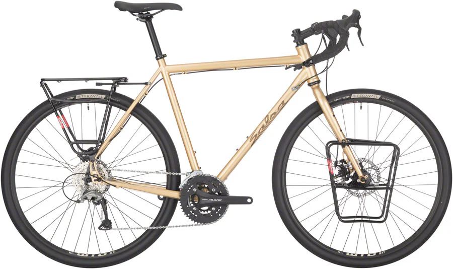 Salsa Marrakesh Alivio Bike - 700c, Steel, Gold