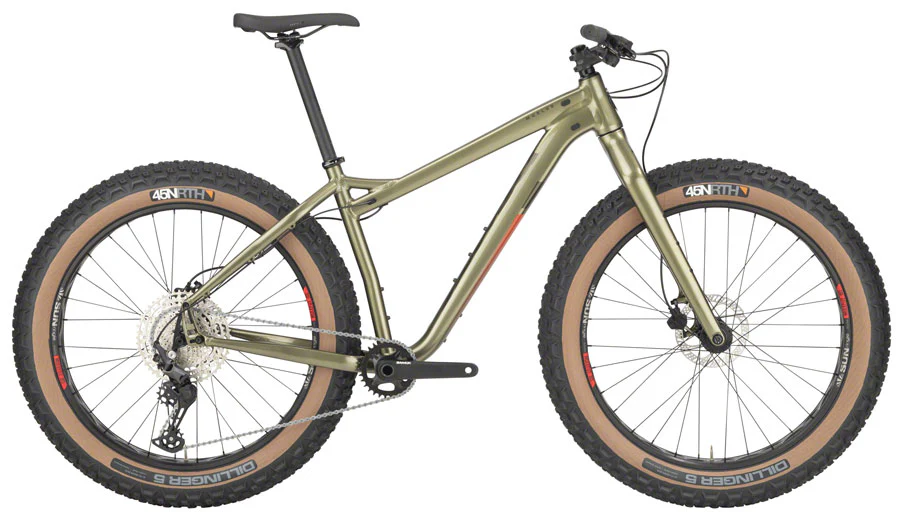 Salsa Mukluk Deore 11spd Fat Bike - 26", Aluminum, Green