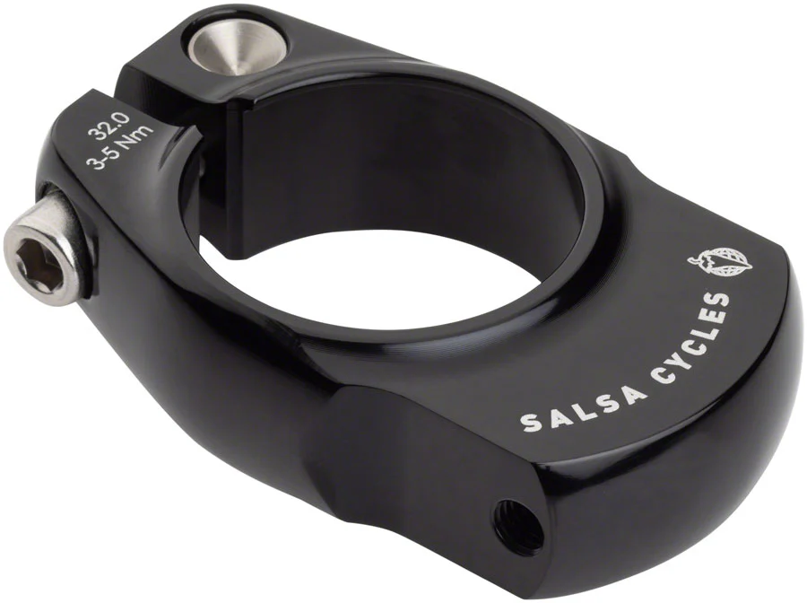Salsa Rack-Lock Seatpost Clamp - Bolt-On, Black - Image 2