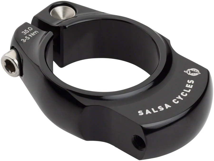 Salsa Rack-Lock Seatpost Clamp - Bolt-On, Black - Image 3