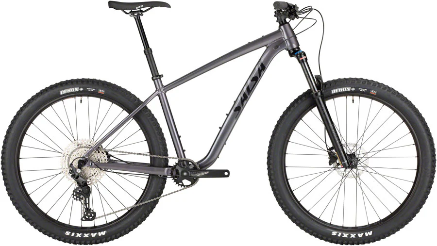 Salsa Rangefinder Deore 11 27.5+ Bike - 27.5", Aluminum, Dark Gray