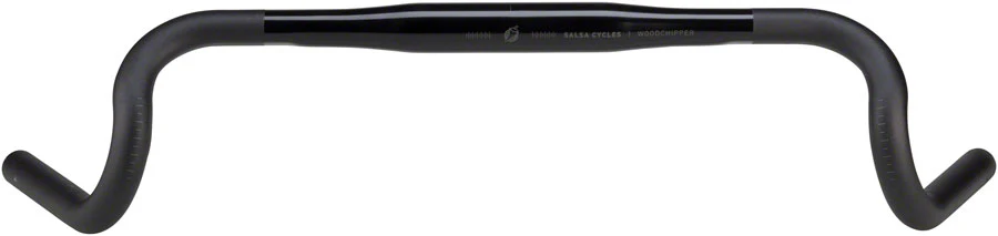 Salsa Woodchipper Deluxe Drop Handlebar - Aluminum 31.8mm Black - Image 3