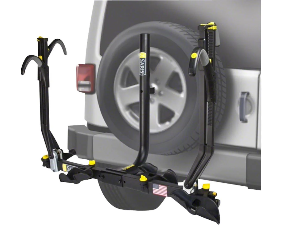 Saris Freedom SuperClamp Spare Tire Rack: 2 bike - Image 2
