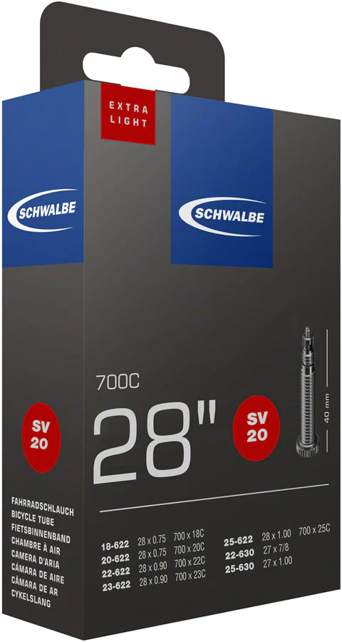 Schwalbe Extra Light Tube - Presta Valve - Image 3