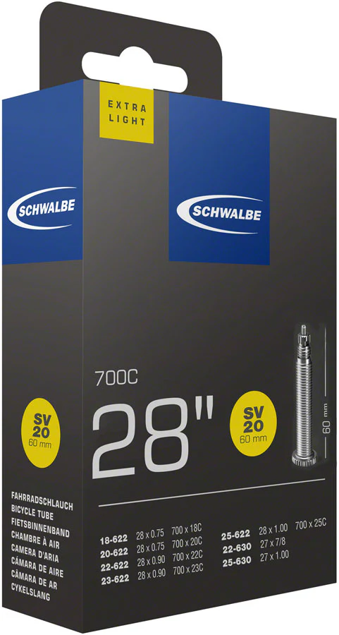 Schwalbe Extra Light Tube - Presta Valve - Image 5