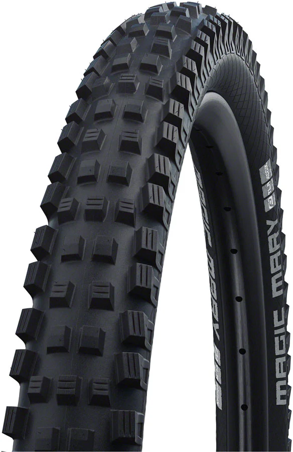 Schwalbe Magic Mary Tire - 29 x 2.4 Tubeless Folding BLK Evolution Line Super Gravity Addix Soft