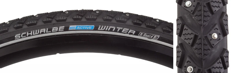 Schwalbe Winter Tire - Winter KevlarGuard Reflex 50TPI Black