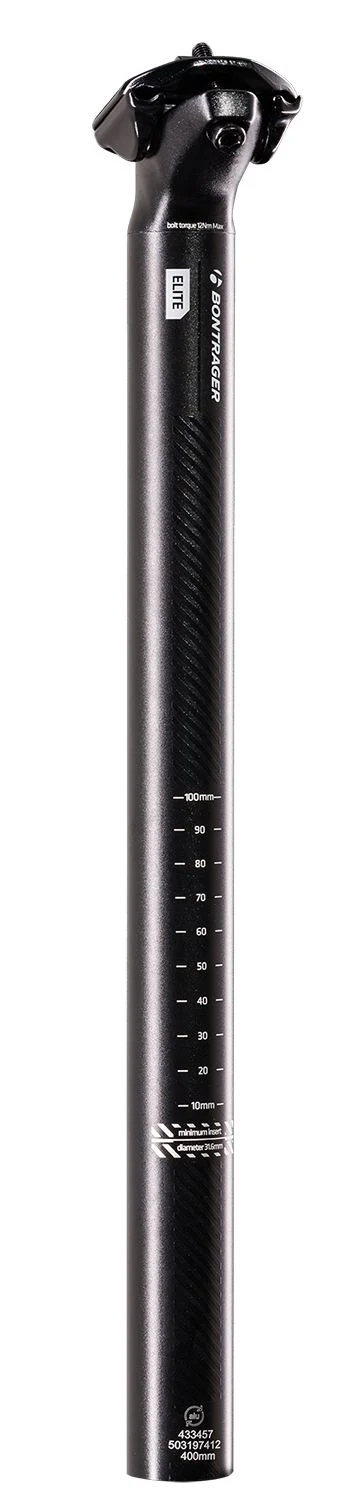 Seatpost Bontrager Elite 31.6 x 330mm 15mm  Black