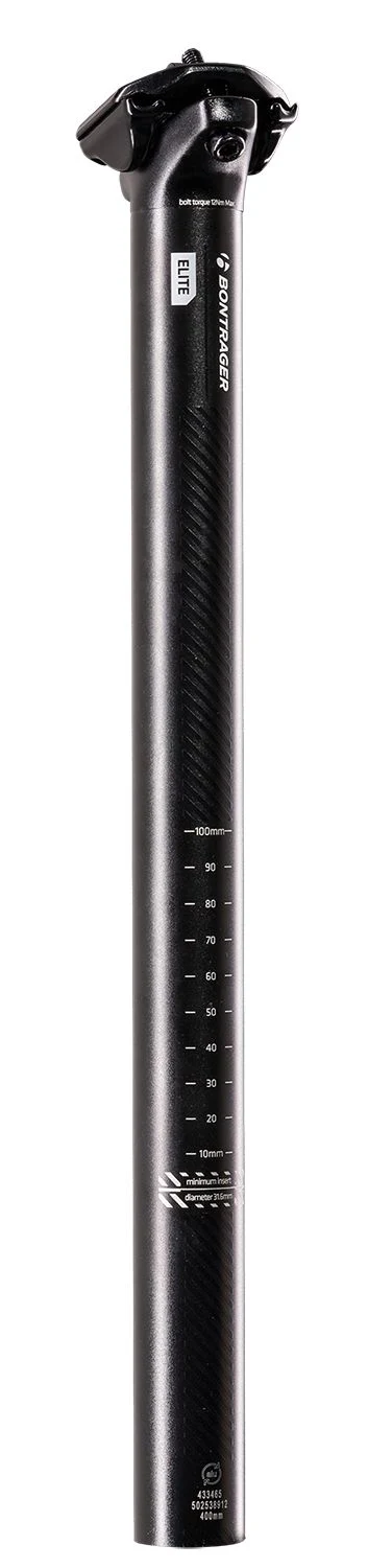 Seatpost Bontrager Elite 31.6 x 400mm 0mm Black