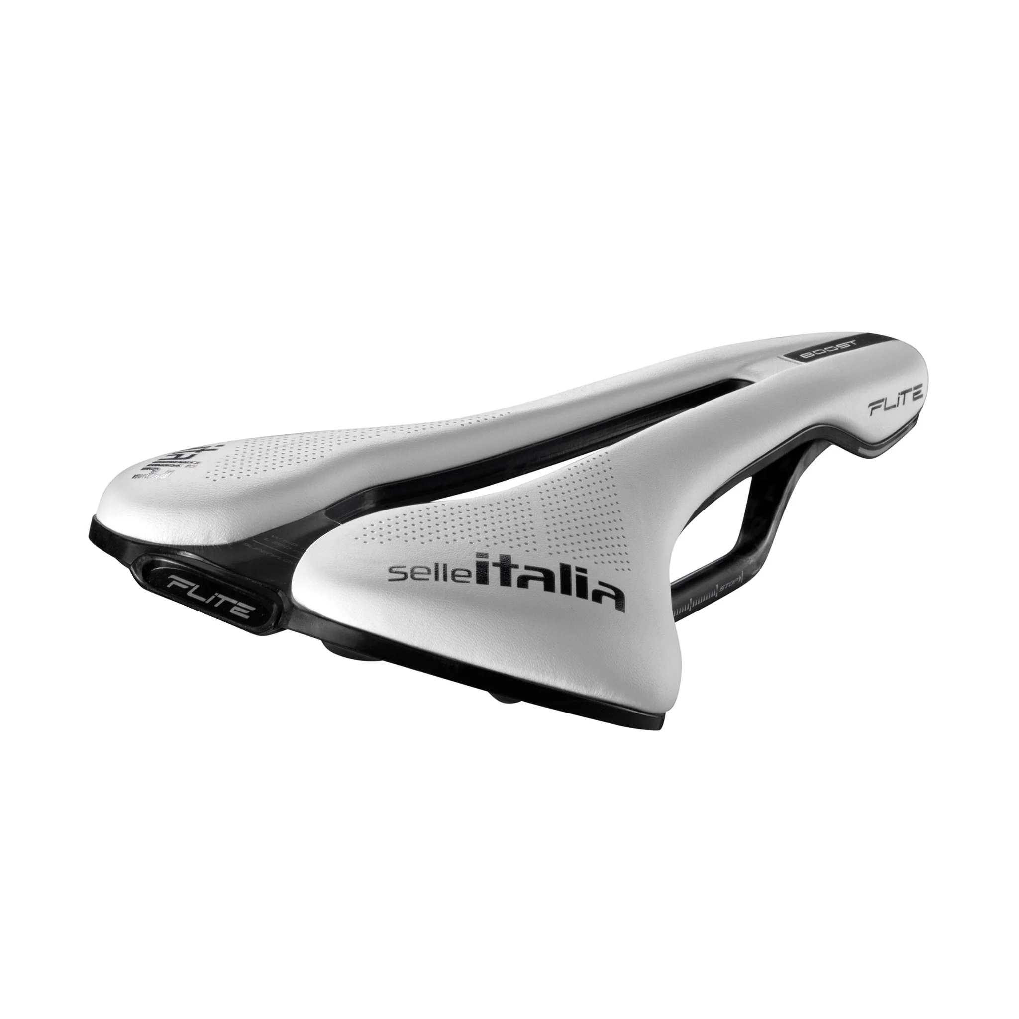 Selle Italia Flite Boost SF CRB Carbon FibraTek White