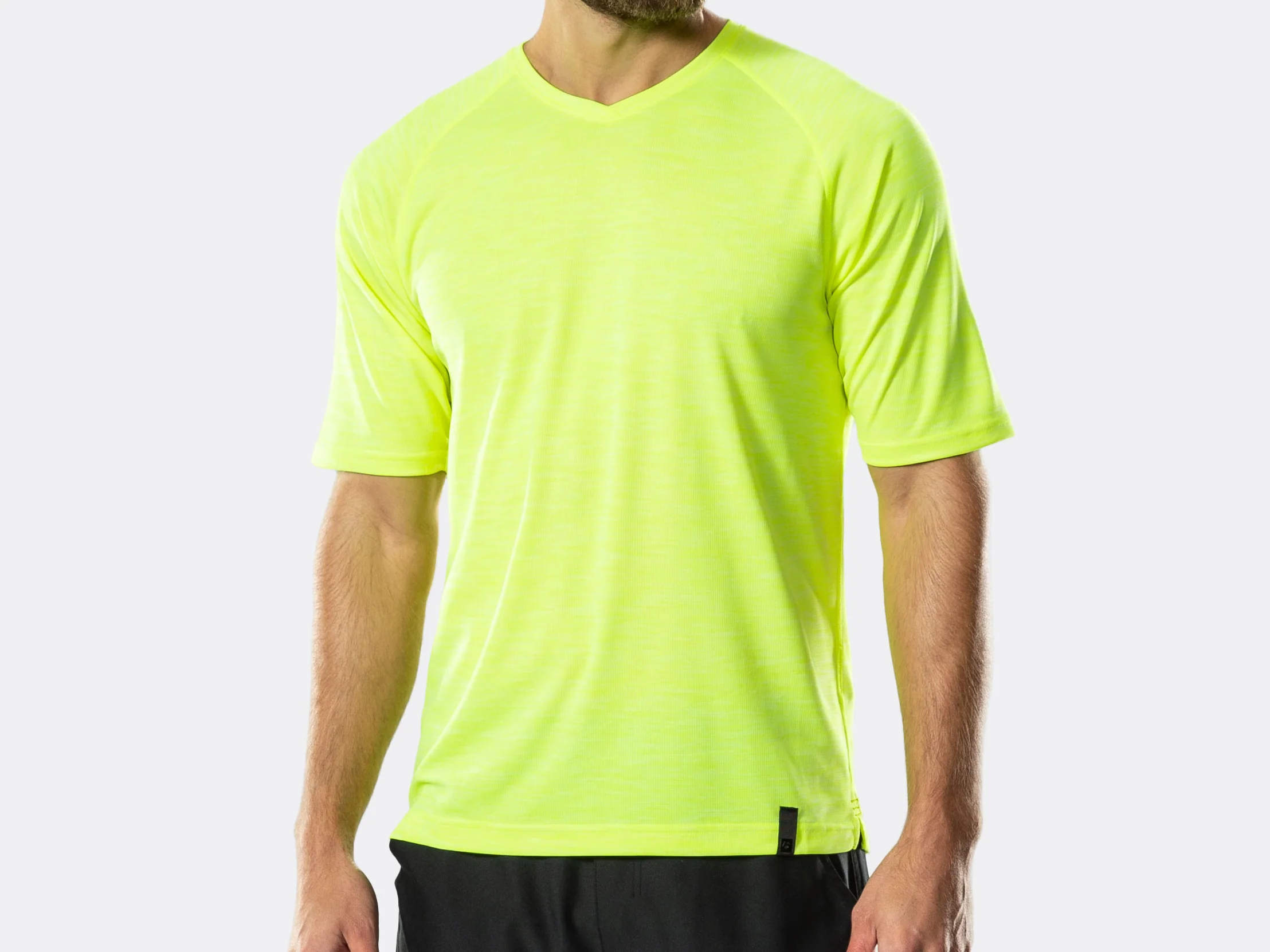 Shirt Bontrager Quantum Tech Tee X-Small Radioactive Yellow