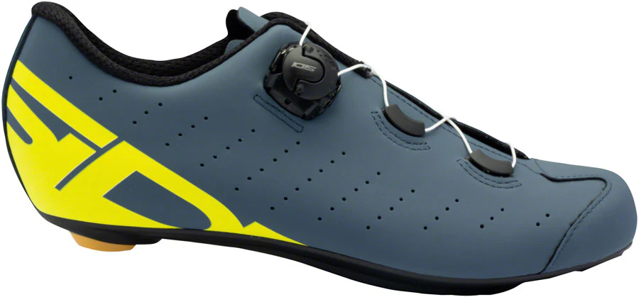 SIDI Fast 2 Road Shoes - Blue/Yellow 45.5