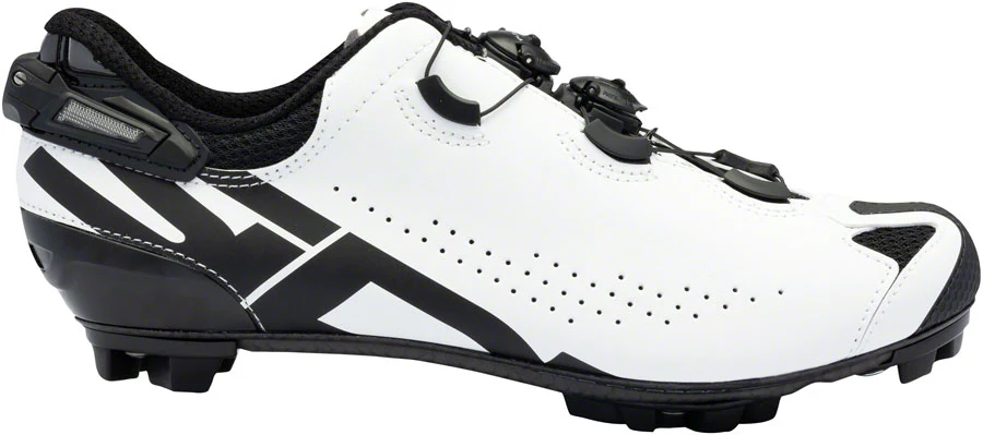 SIDI Tiger 2S SRS Mountain Clipless Shoes - White/Black 45.5