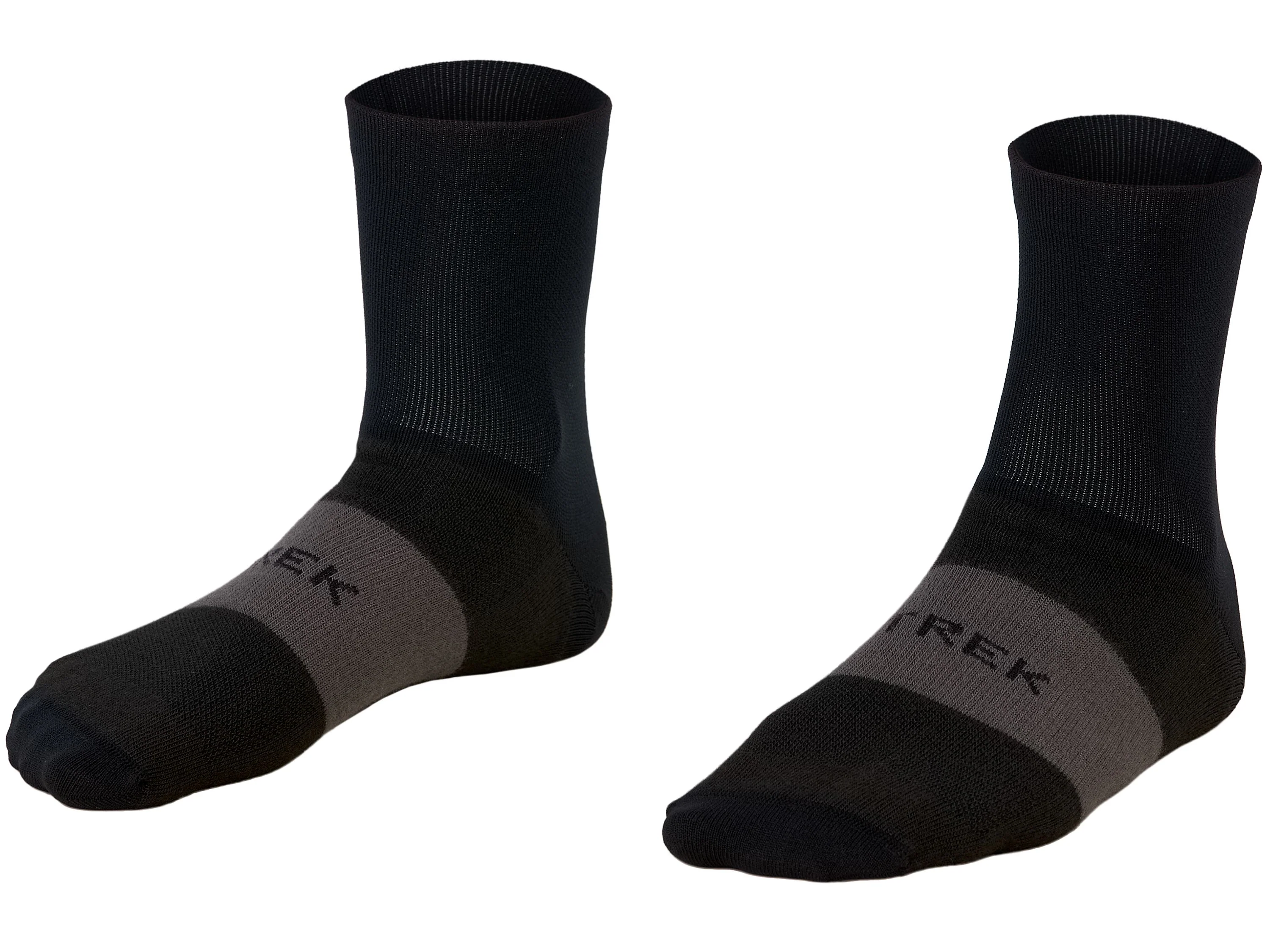 Sock Trek Race Quarter Large (42-44) Black