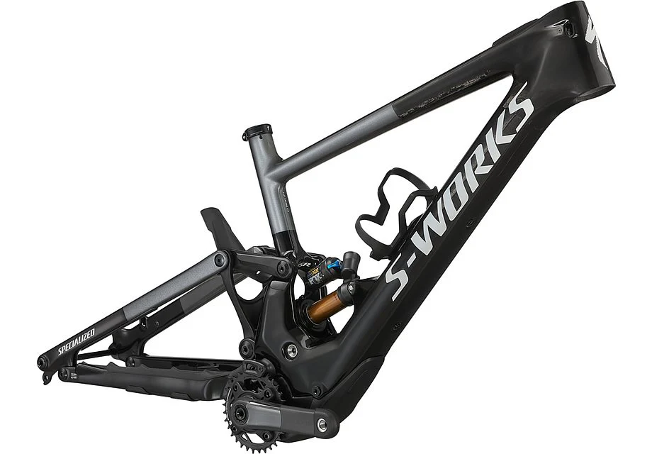 Specialized Kenevo Sl S-Works Carbon Frmset Gloss Carbon / Black /Satin Brushed Dream Silver / White S3