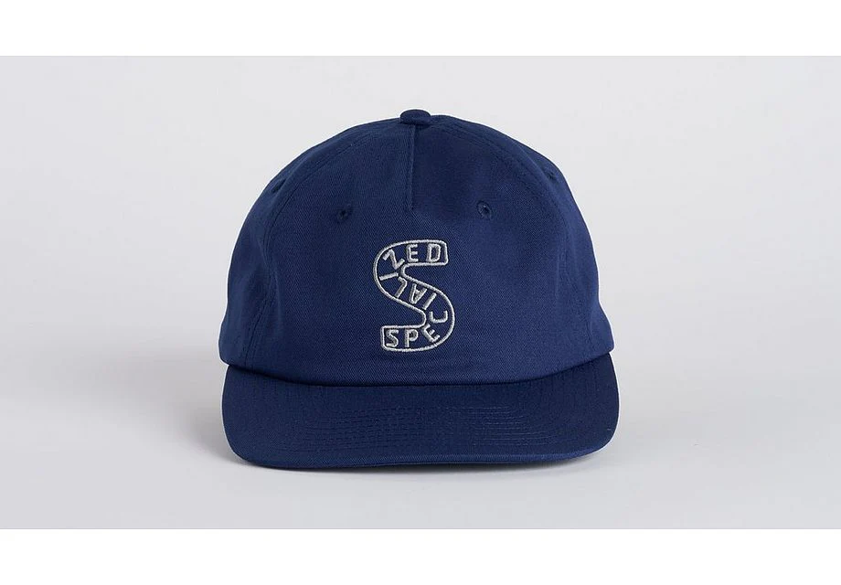 Specialized S-Graphic 5 Panel Pinch Front Hat Deep Marine Osfa