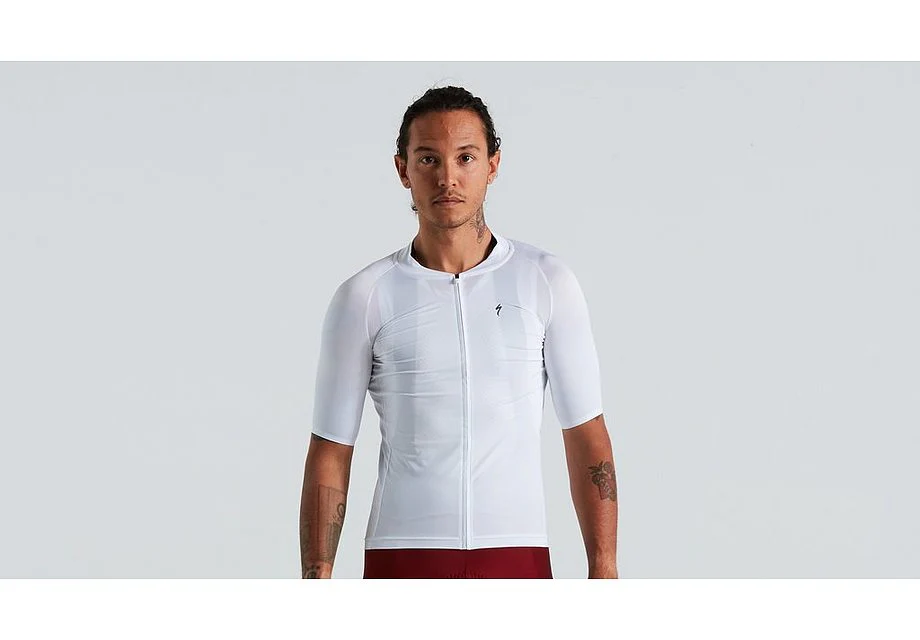 Specialized Sl Air Solid Jersey Ss Men White M