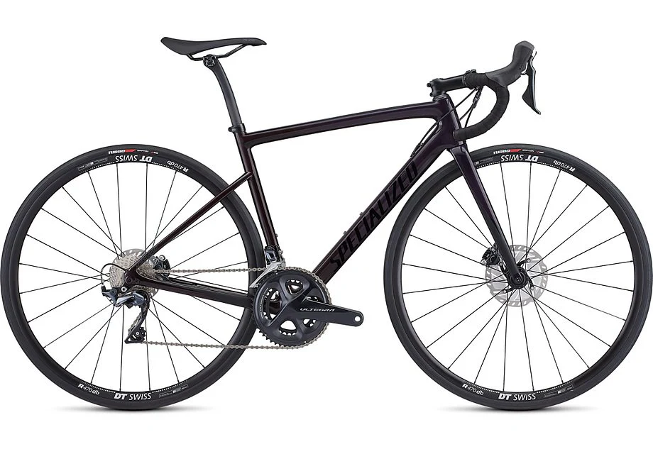 Specialized Tarmac Wmn Sl6 Comp Disc Gloss Purple Tint - Red Fade/Satin Black 49
