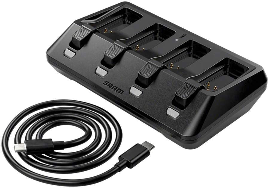 SRAM AXS Battery 4-Port Black Charger