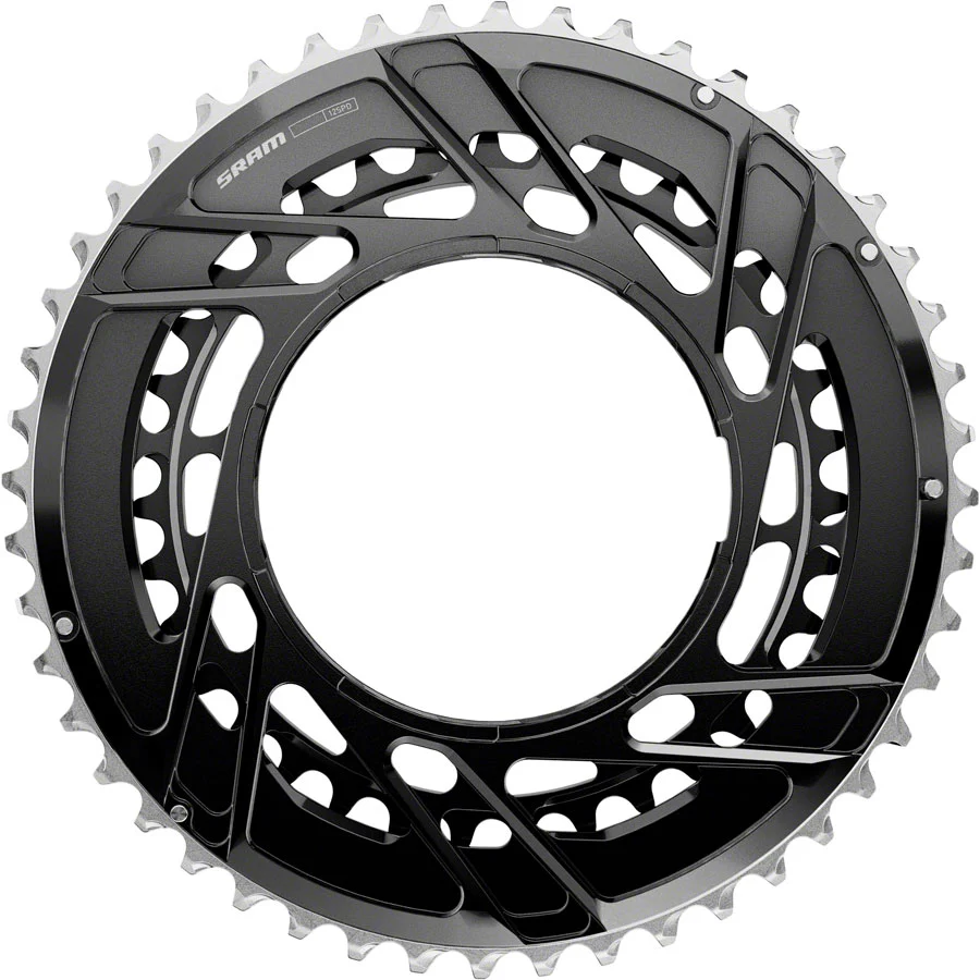 SRAM Force 2x Thread Mount Chainring - 12-Speed Black