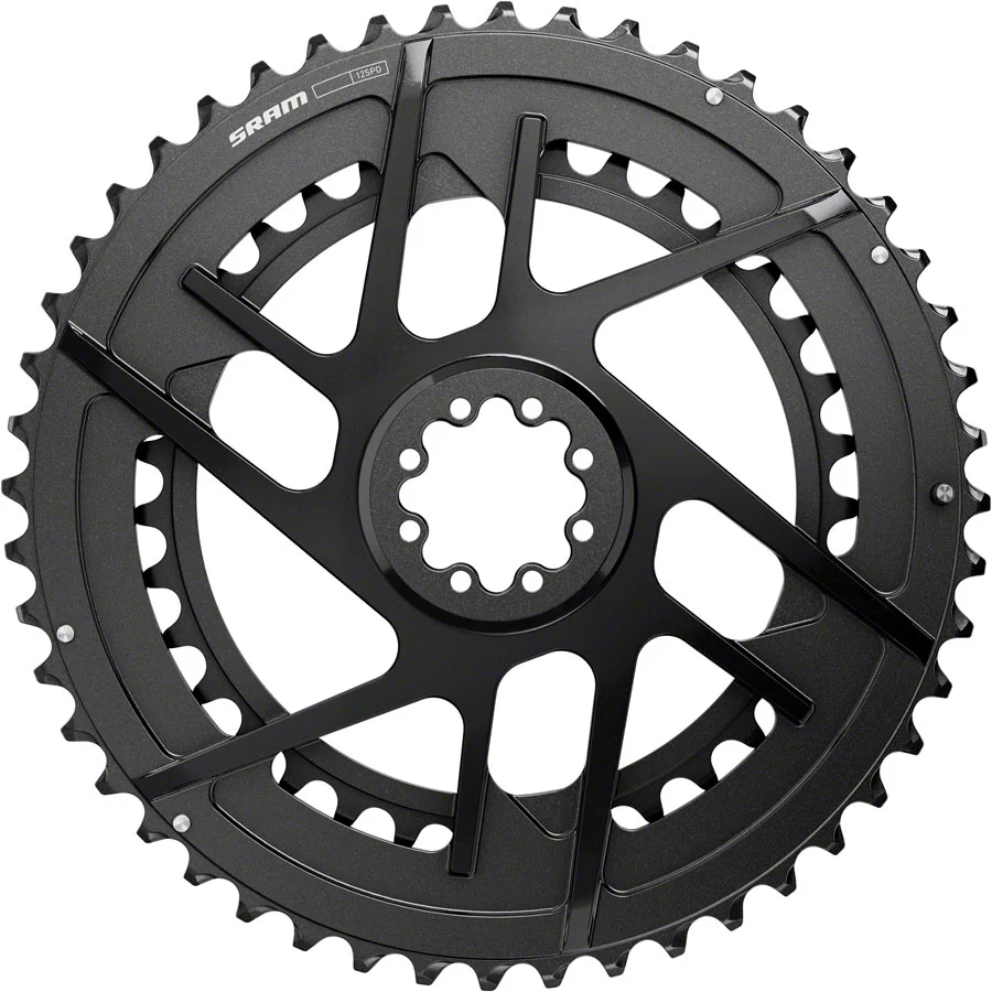 SRAM Rival 2x Chainring Kit - Black