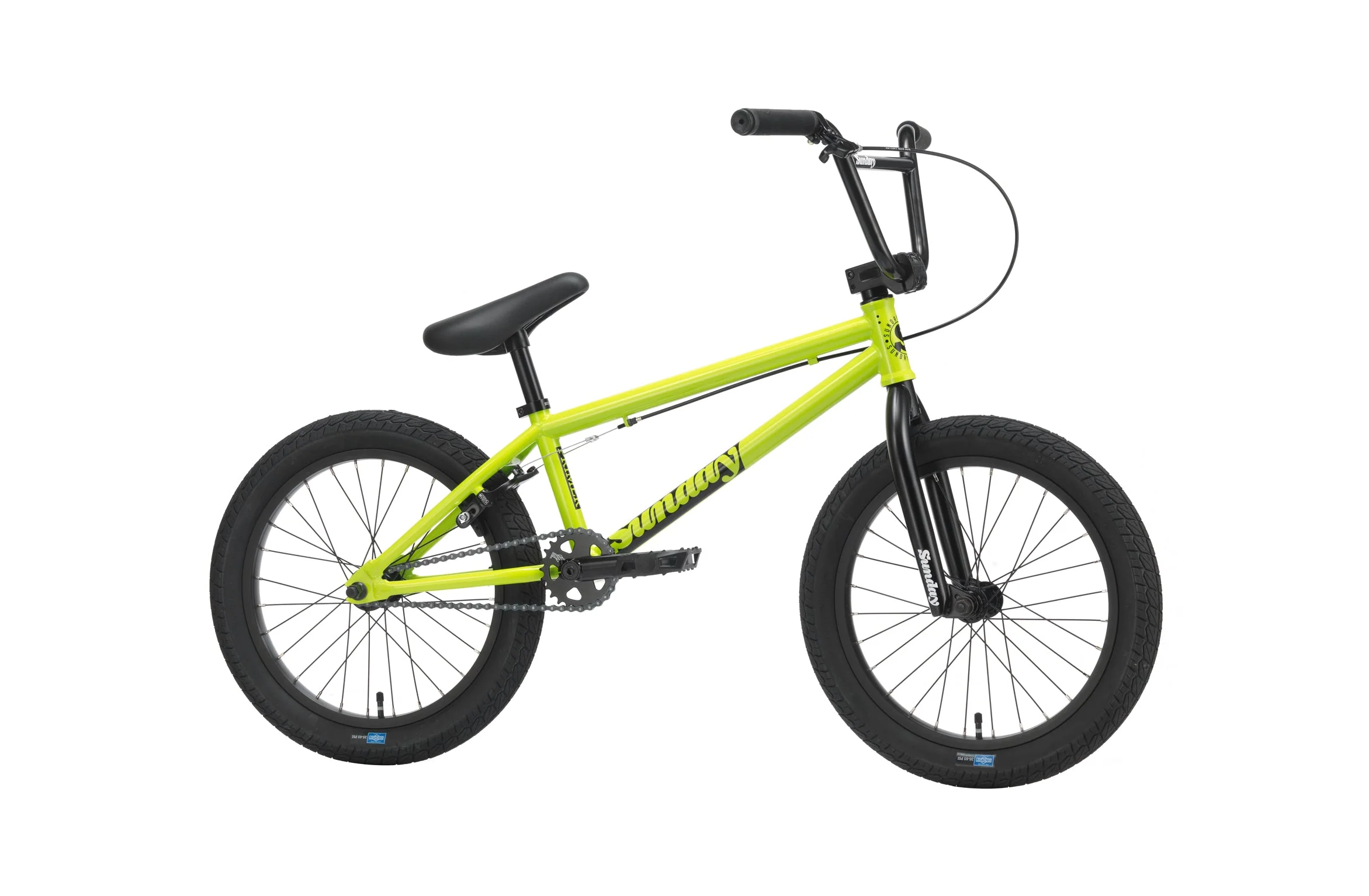 Sunday Primer 18" (Gloss Bright Yellow with 18.5" tt) Bikes