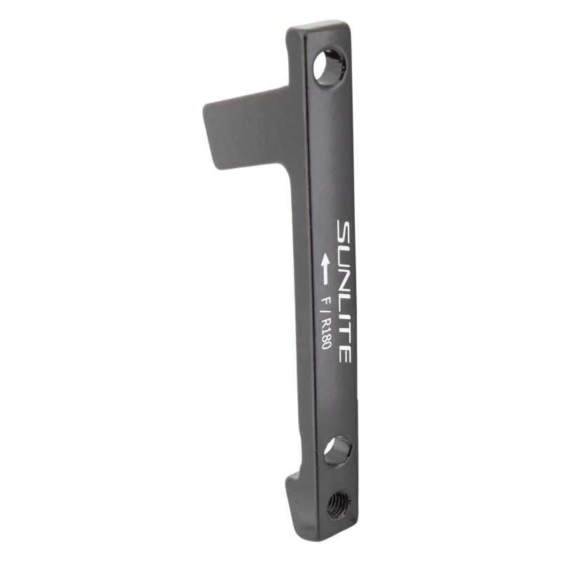 Sunlite Disc Adapter FT/RR 180mm Post Mount Post Mount Black