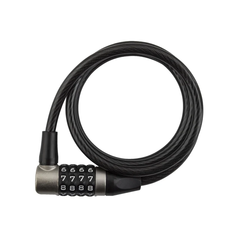 Sunlite Power Shield Combo Lock 8mm 4`/122cm Combo Blk