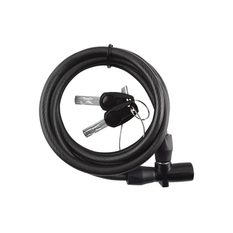 Sunlite Quick-Lock Key/Cable Lock 8mm 5`/152.4cm Key Blk