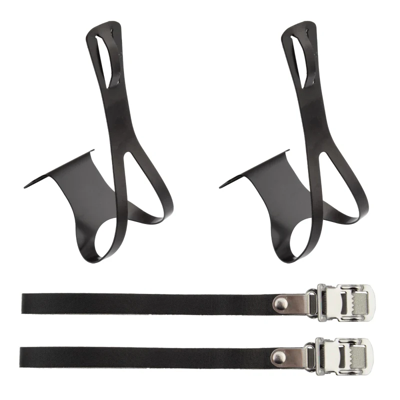 Sunlite Racing Toe Clips Large Black Steel