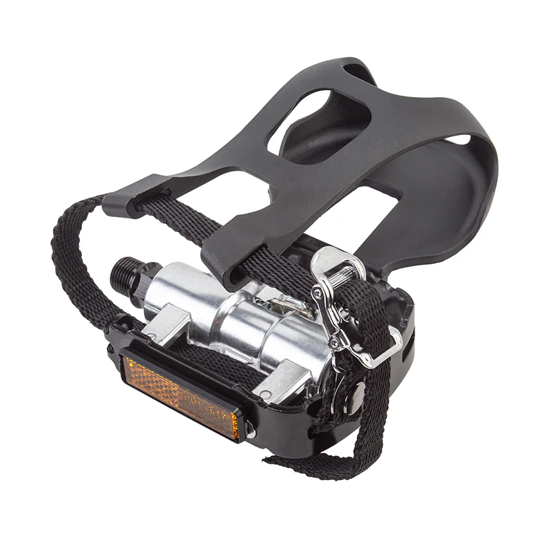 Sunlite Single Sided Clipless Pedals 9/16` OS Loose Ball Black/Silver SPD
