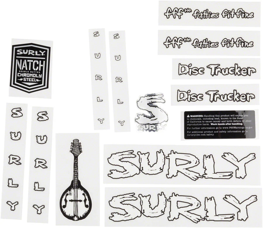Surly Disc Trucker Decal Set - Image 3