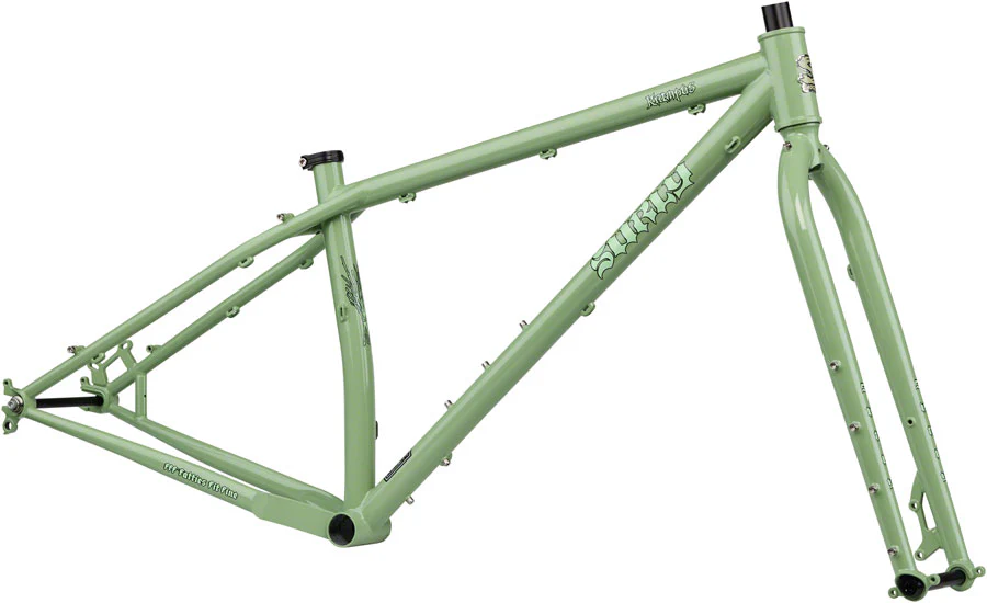 Surly Krampus Frameset - 29", Steel, Sage Green